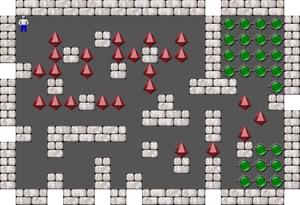 Сокобан Attrition 3 уровень 11